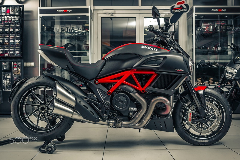 Ducati Diavel, motorcycle, 1080P