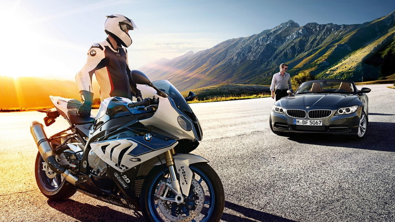 1080P, sun, light, nature, bmw, car, road, s1000rr