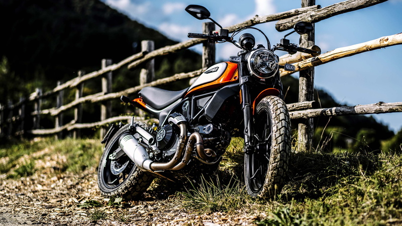 Scrambler, Icon, k, 2019, Ducati, 4K