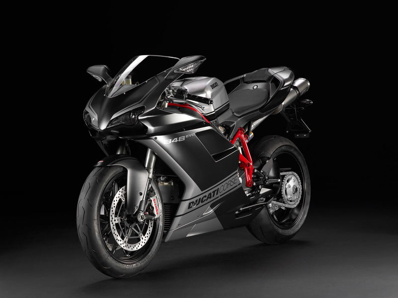speed, studio shot, metal, leather, wheel, silver colored, no people, indoors, sport, 1080P, retro styled, black background, transportation, helmet, Ducati 848 EVO Course Special Edition