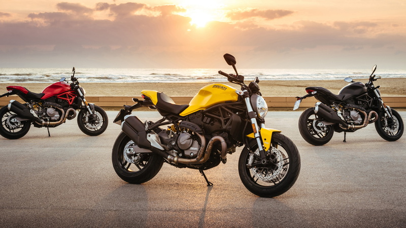 4K, 2018 Bikes, 4k, Ducati Monster 821
