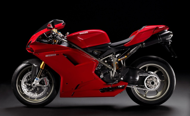 bike, Ducati, sports race, side view, luxury, sports helmet, Superbike, black, retro styled, 1198S, shiny, s, motorcycle, red, Motorcycles, 1080P, speed