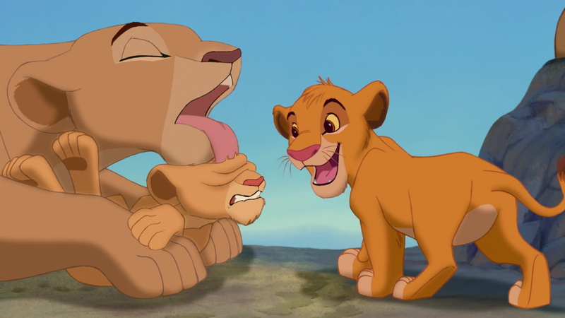 1080P, widescreen, simba, lion, king, sarafina, nala