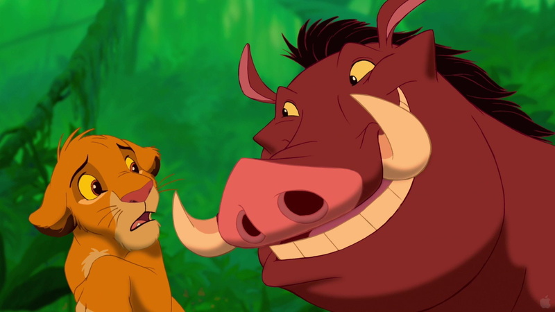 pumba, simba, king, disney, cartoons, company, lion, 1080P