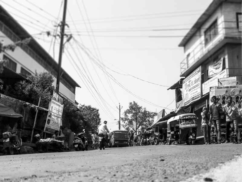 land vehicle, street, transportation, power supply, electricity pylon, traffic, nirmal, outdoors, power line, nala sopara, 4K, india, road, mode of transportation