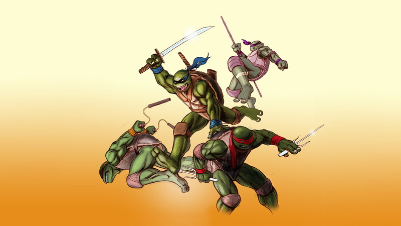 TMNT, Teenage Mutant Ninja Turtles, Donatello, Raphael, turtles, Rafael, Michelangelo, 1080P, mutant, ninja, Leonardo, teenage
