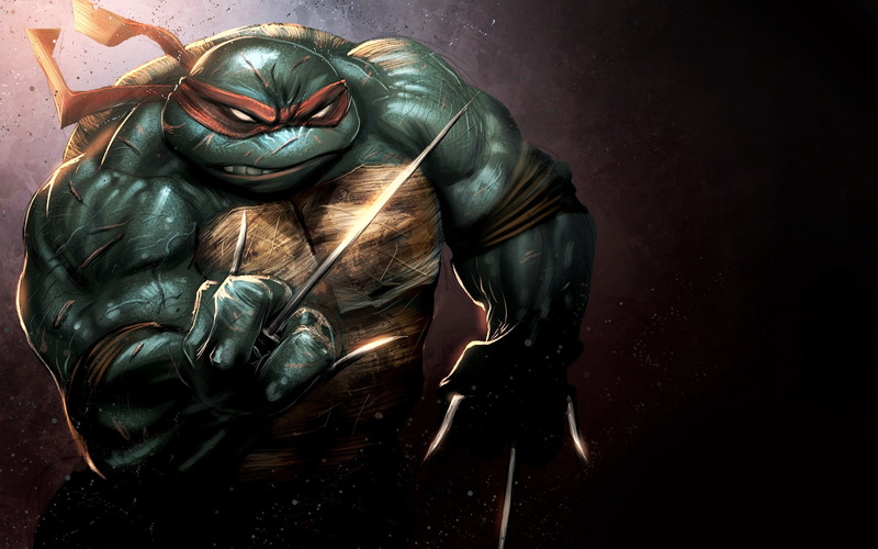 Mutant, Teenage, Ninja, Turtles, Raphael, 1080P