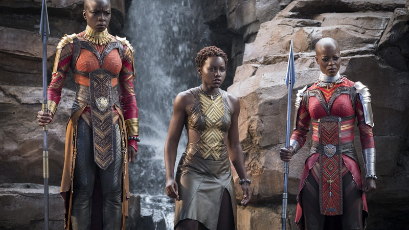 scene, 5K, movie, panther, Danai Gurira, black, Florence Kasumba, Lupita Nyongo, Black Panther, 5k
