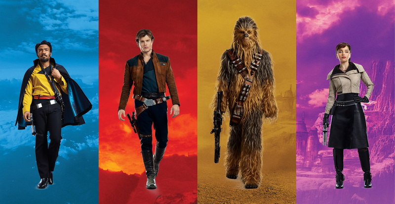 solo a star wars story, young adult, hair, 5k, 2018 movies, clothing, nature, standing, young men, beauty, indoors, fashion, multi colored, front view