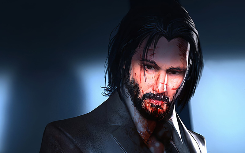ArtStation, movies, John Wick Chapter 3, 720P, 00111 (Artist), John Wick Chapter 2, digital, artwork, celebrity, John Wick