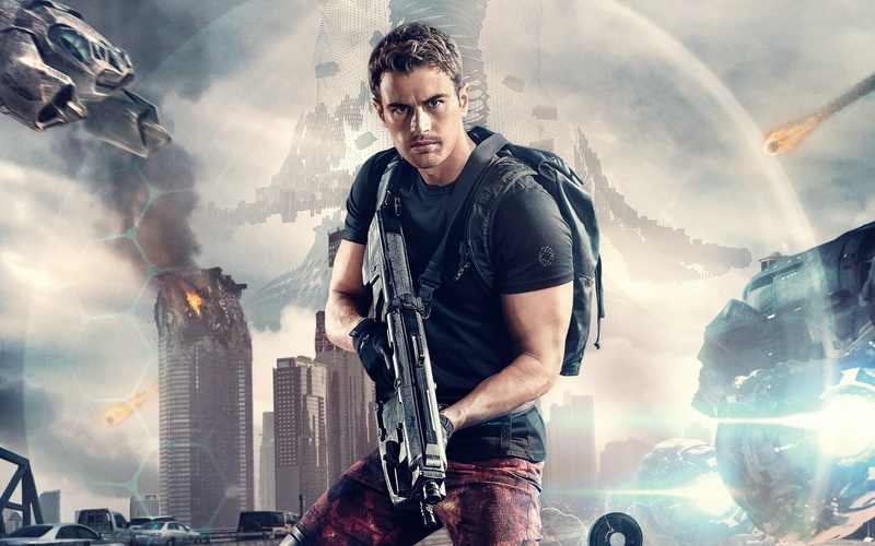 background, Divergent, backpack, weapons, 1080P, The Divergent Series: Allegiant, fiction, poster, Chapter 3: Behind the wall, Theo James