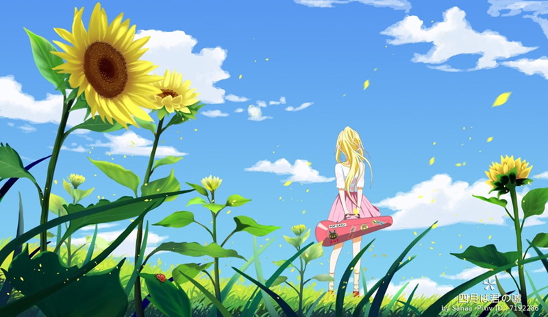 720P, your lie in april