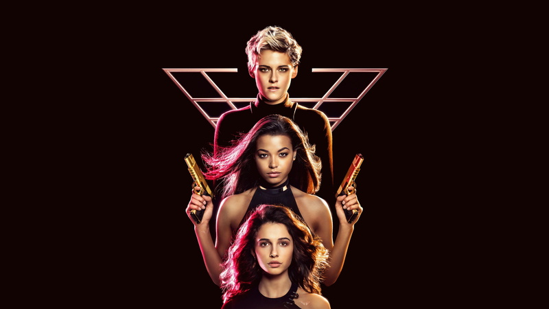 Movie, Naomi Scott, 4K, Kristen Stewart, Charlies Angels (2019), Ella Balinska
