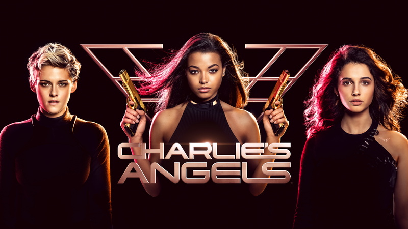Movie, Charlies Angels (2019), Ella Balinska, Kristen Stewart, 8K, Naomi Scott
