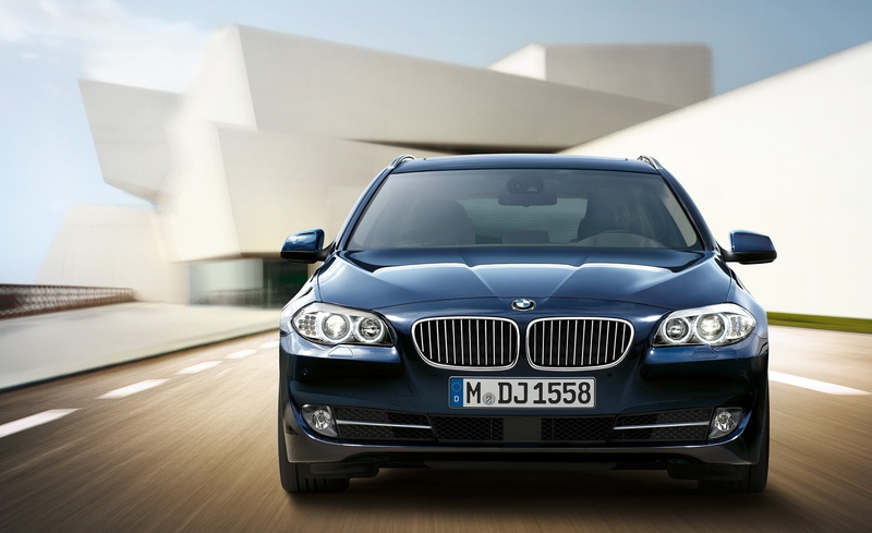 Cars, series, BMW, nature, day, sports car, bmw 5 series touring f11 exterior design, land vehicle, focus on foreground, built structure, silver colored