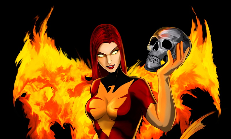 4K, Dark Phoenix, X-Men, Jean Grey