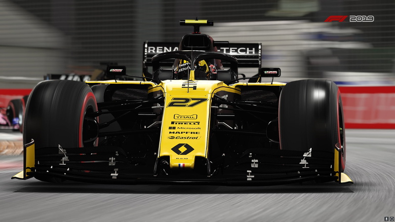 Race Car, Renault R.S.19, 2K, F1 2019, Video Game