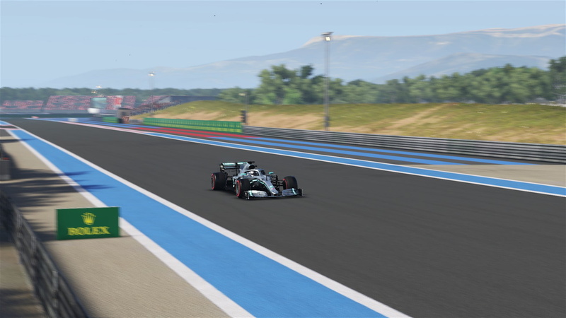 vehicle, racing, car, screen shot, F1 2019, race cars, video games, Mercedes-AMG F1, 1080P
