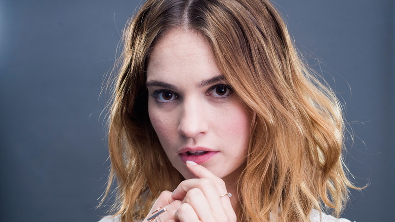 4K, 4K, Lily James