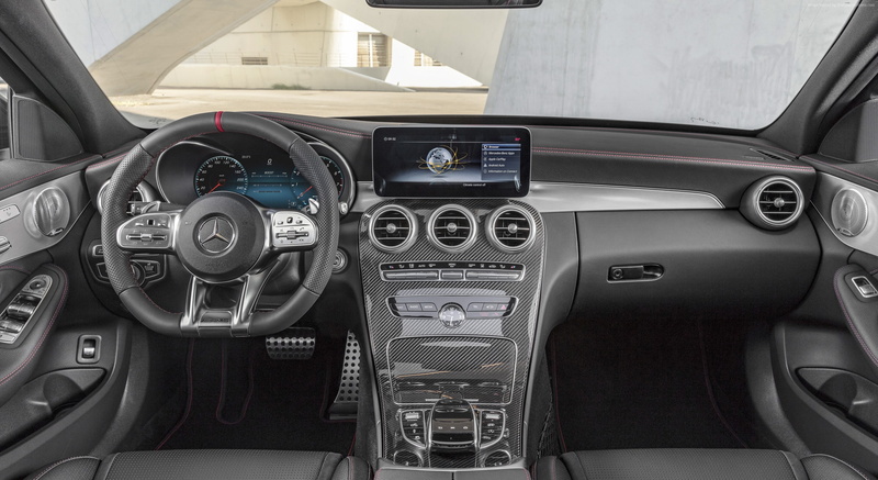 2K, 2019 Cars, 4K, Mercedes-Benz C43 AMG 4Matic