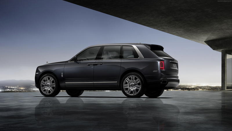 SUV, 4K, 4K, Rolls-Royce Cullinan, 2019 Cars