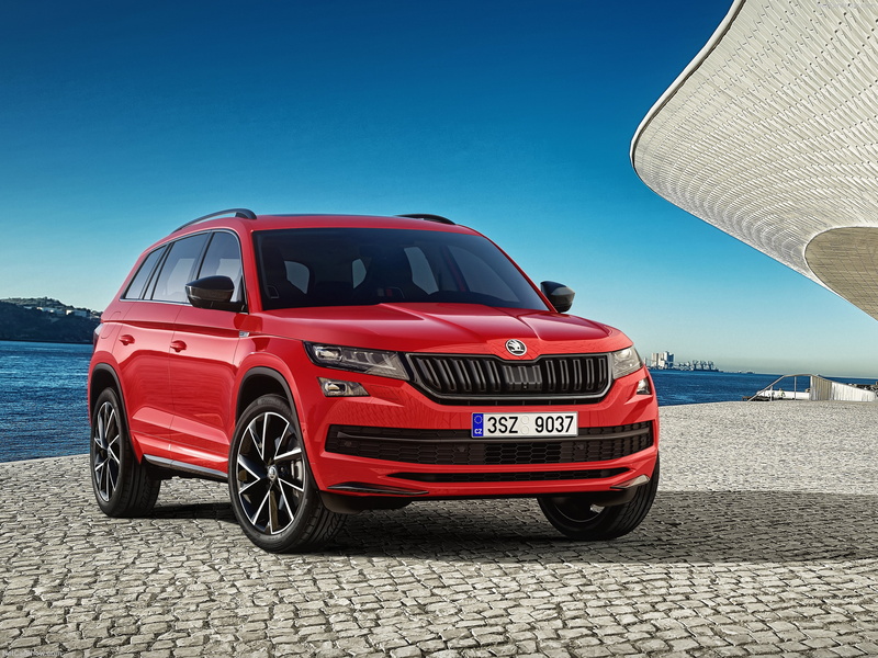 SUV, 5K, 4K, Skoda Kodiaq, 2019 Cars