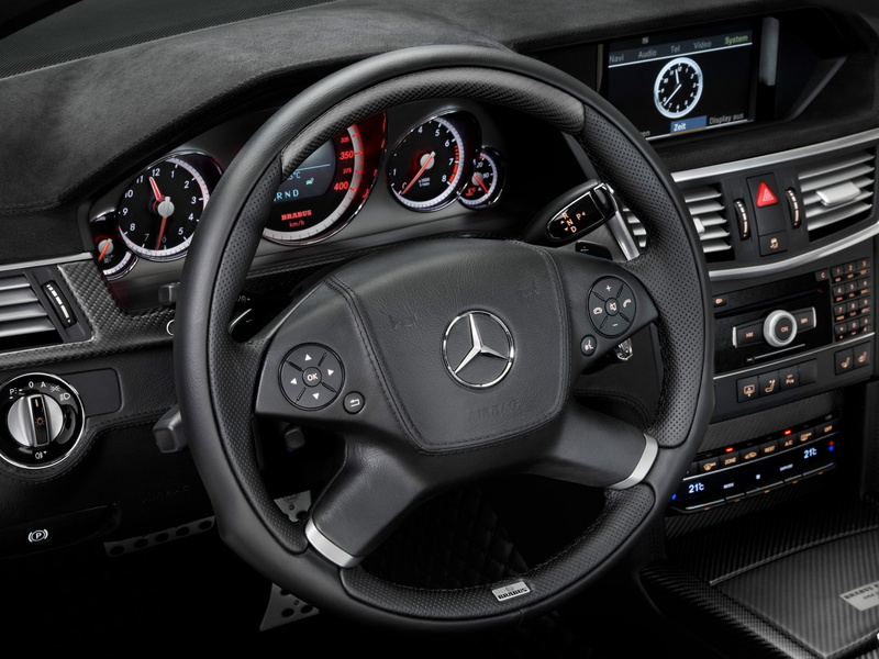 1080P, brabus, v12, 2009, tuning, w212, mercedes, interior, benz