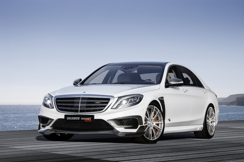 sedan, side View, luxury, sport, sports Car, white, travel, day, mode of Transport, brabus, design, mercedes, clear sky, speed, land Vehicle, technology