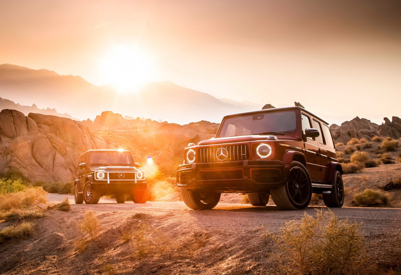 truck, mode of transportation, land, mercedes-benz, road trip, sunset, dirt road, transportation, travel, nature, motor vehicle, environment, mountain