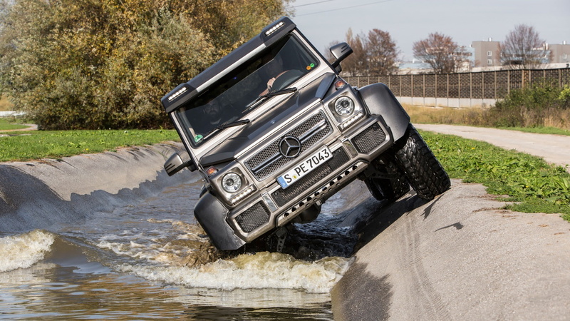 G 63 AMG 6X6, Mercedes Benz, 1080P, car, 4x4