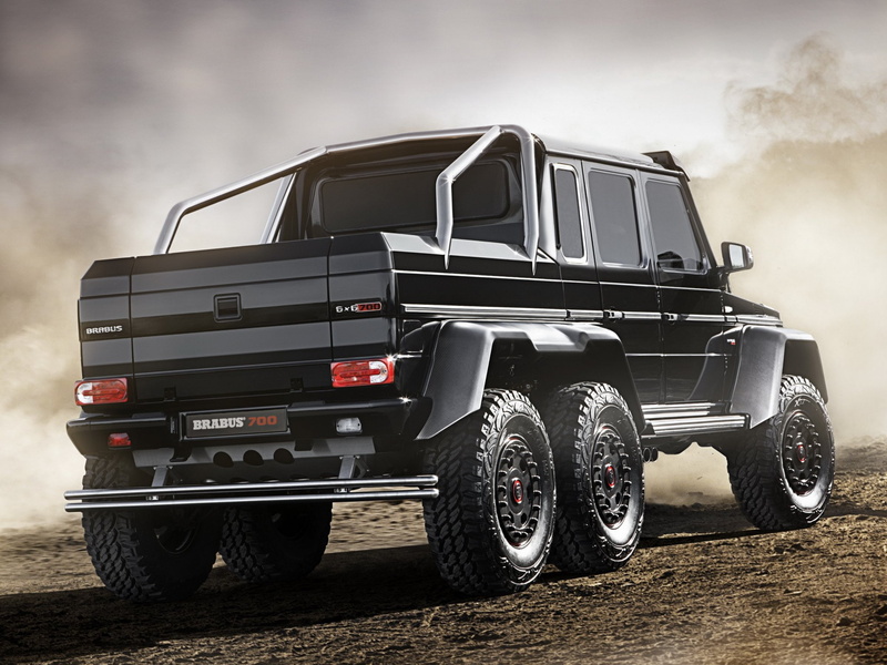 w463, 6x6, tuning, benz, amg, suv, pickup, custom, offroad, 2013, brabus, mercedes, g63, 1080P