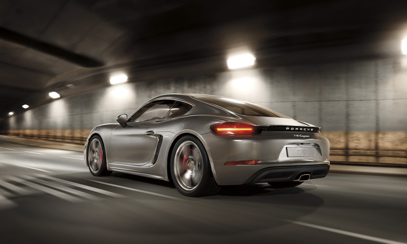 Porsche 718 Cayman, 4K, 2K, 2017