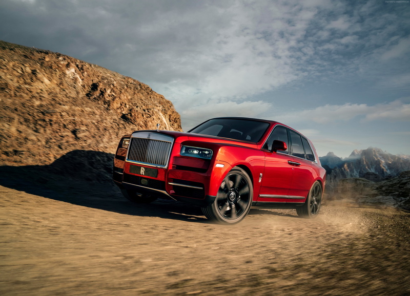 Rolls-Royce Cullinan, 4K, 4K, 2019 Cars, SUV