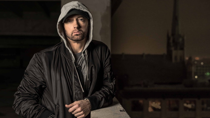 4K, American rapper, 4K, Eminem