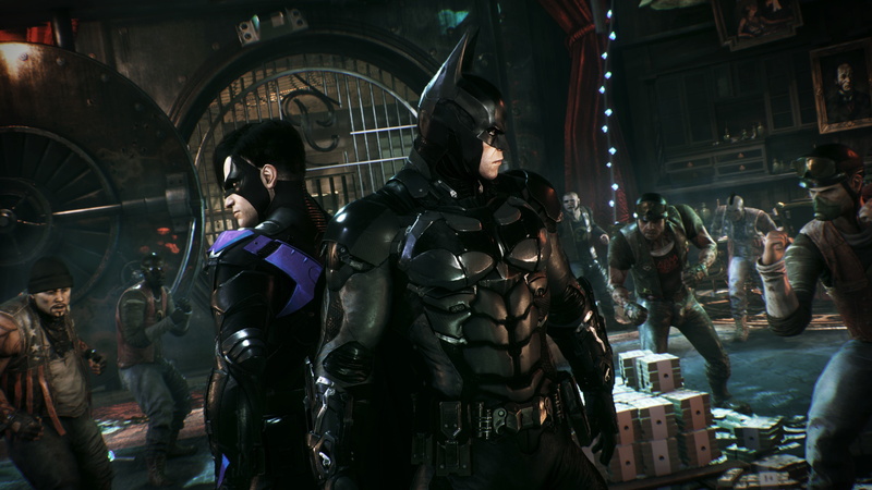 group, group of people, 4K, men, outdoors, architecture, building exterior, walking, built structure, real people, night, arch, adult, crowd, batman batman arkham knight gotham city nightwing video games