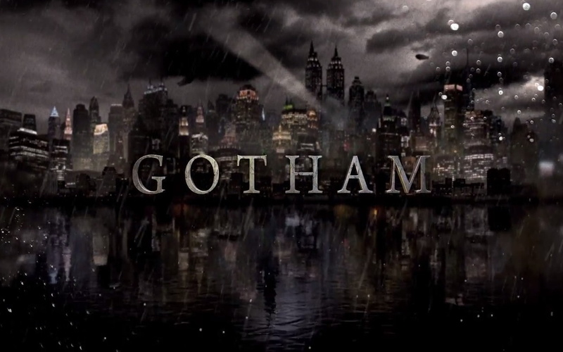 logo, tv, city, 2K, dark, series, gotham
