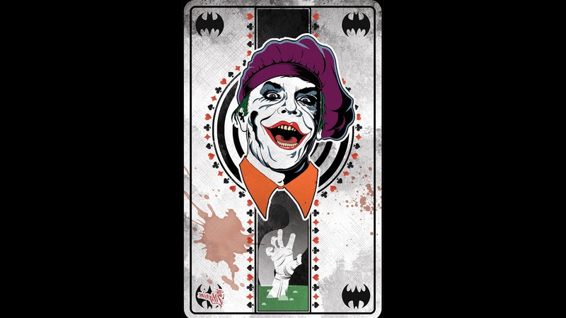 1080P, emotion, front view, indoors, mask, mammal, looking at camera, dc comics jack nicholson batman, mouth open, creativity, representation, no people