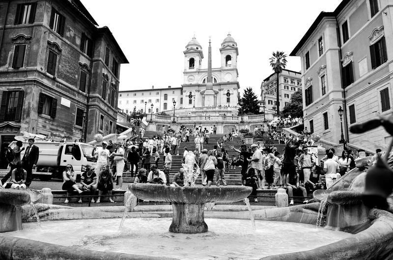 sky, ancient, old, built structure, rome, crowded, tourism, architecture, crowd, real people, sightseeing, outdoors, spirituality, religion, 4K, city