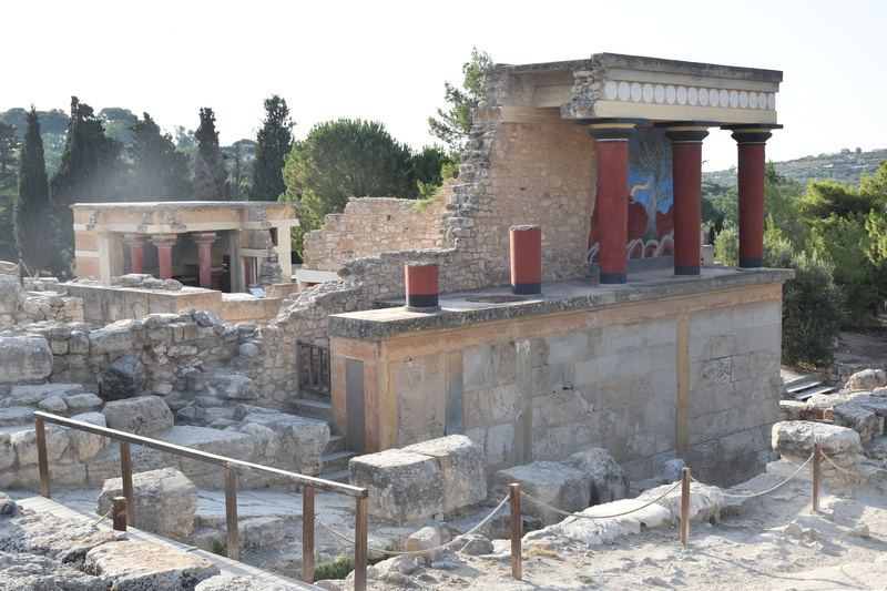 outdoors, knossos, travel destinations, plant, architecture, old, solid, religion, building exterior, palace, the past, built structure, history, no people