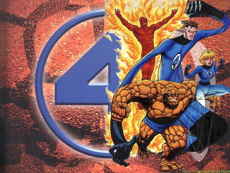Thing (Marvel Comics), Human Torch (Marvel Comics), Invisible Woman, Comics, Mister Fantastic, Fantastic Four, 720P