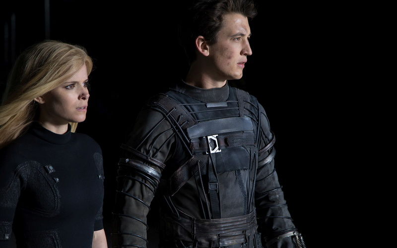 Reed Richards, Kate Mara, Sue Storm, fiction, frame, Miles Teller, Fantastic Four, 2K