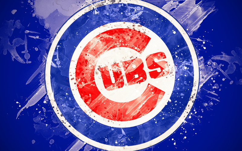 Logo, Chicago Cubs, 4K, MLB, Baseball