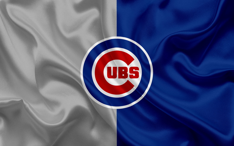 Baseball, Chicago Cubs, Logo, 4K, MLB