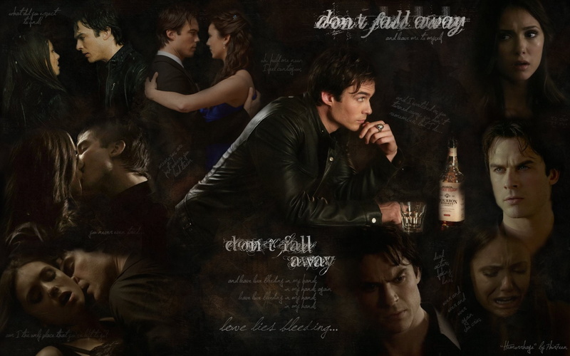 drama, television, fantasy, poster, 1080P, horror, series, diaries, vampire