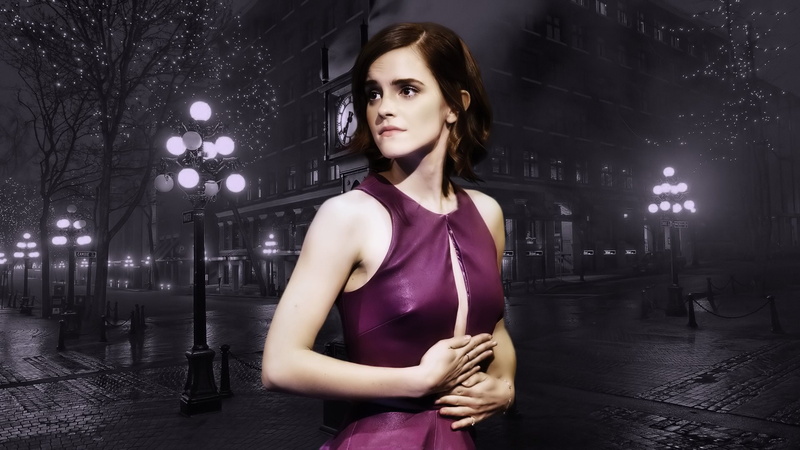 photoshoot, 1080P, emma, violate, watson, dress