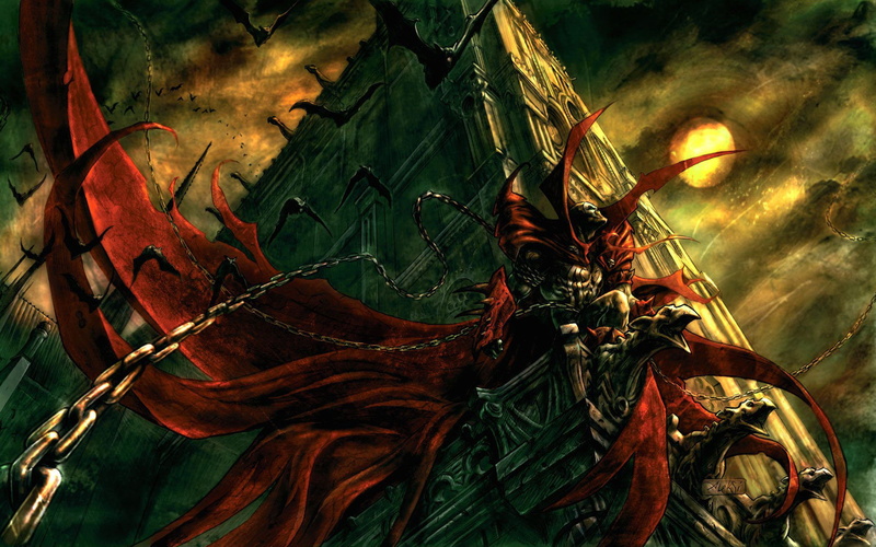 spawn, illustration, anime, 1080P, cartoon/comic, hd