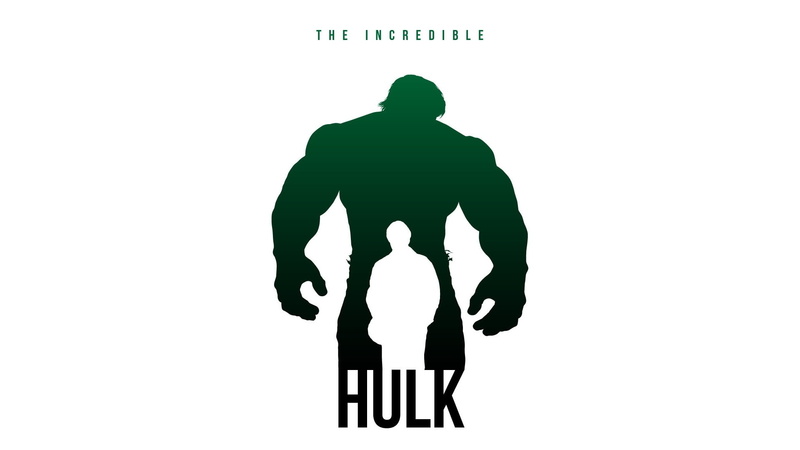 f, comics, background, comic, marvel, simple, silhouettes, art, character, hulk, minimalistic, Hulk (comic character), Marvel Comics, posters, hd, the avengers