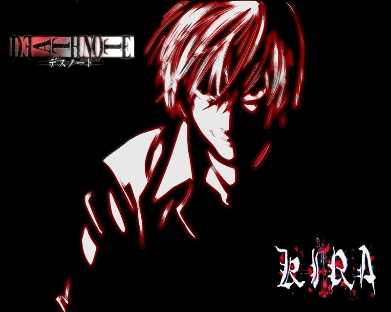 x, note, death note, kira, death, anime, 720P, art, hd