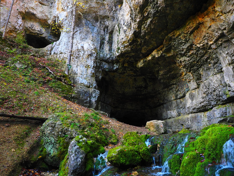 falkensteiner cave, land, day, beauty in nature, flowing water, eroded, bad urach, gorge, tranquil scene, elsach, 4K, non-urban scene, baden württemberg