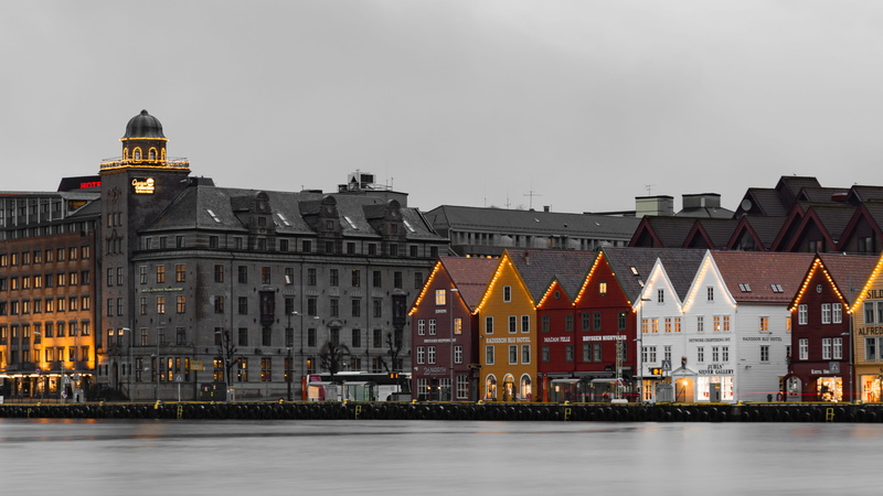 urban, town, human, nature, asphalt, building exterior, history, 4K, tarmac, bryggen, built structure, old, the past, outdoors, cloud - sky, person, architecture